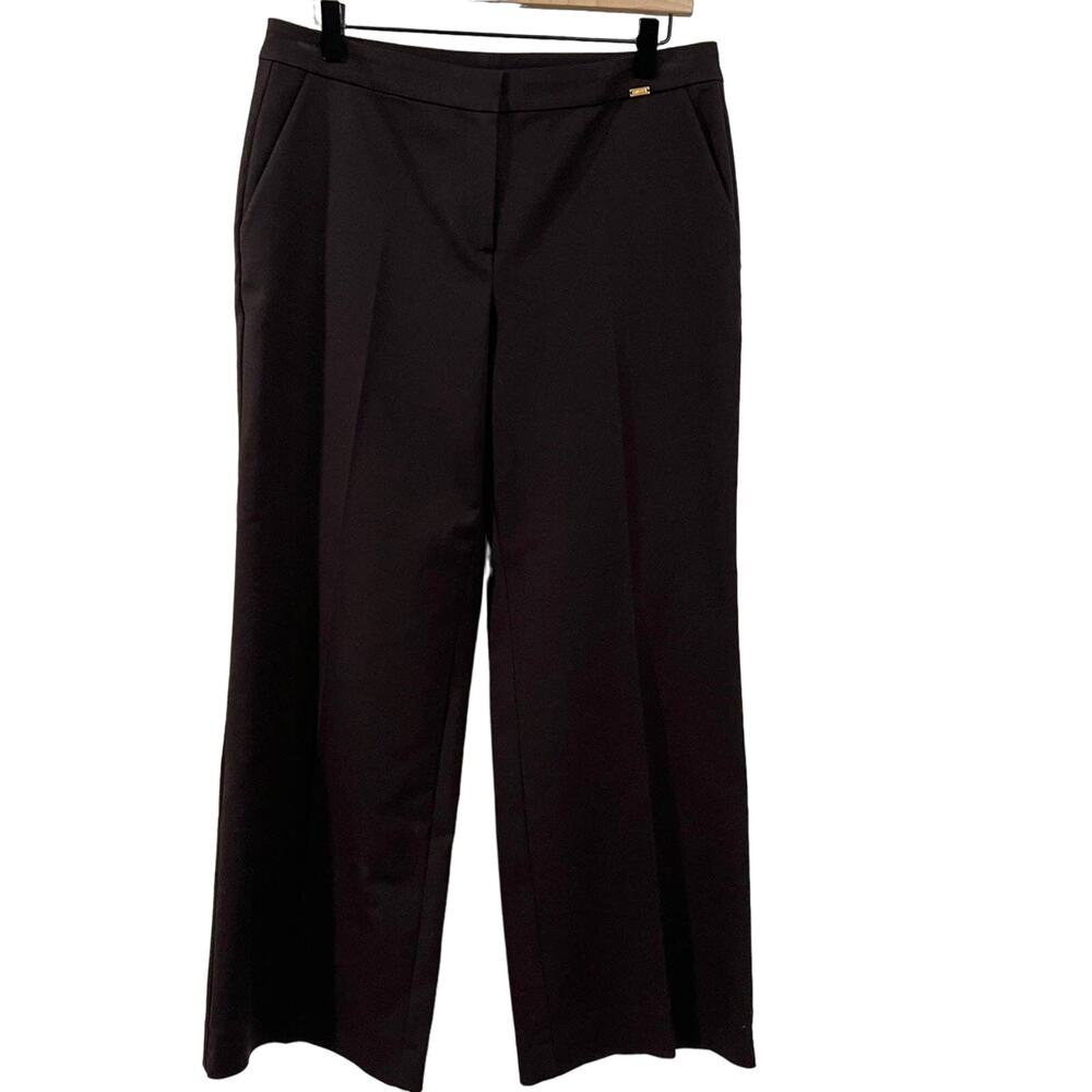 St John Yellow Label Brown Pants Slacks Size 8
